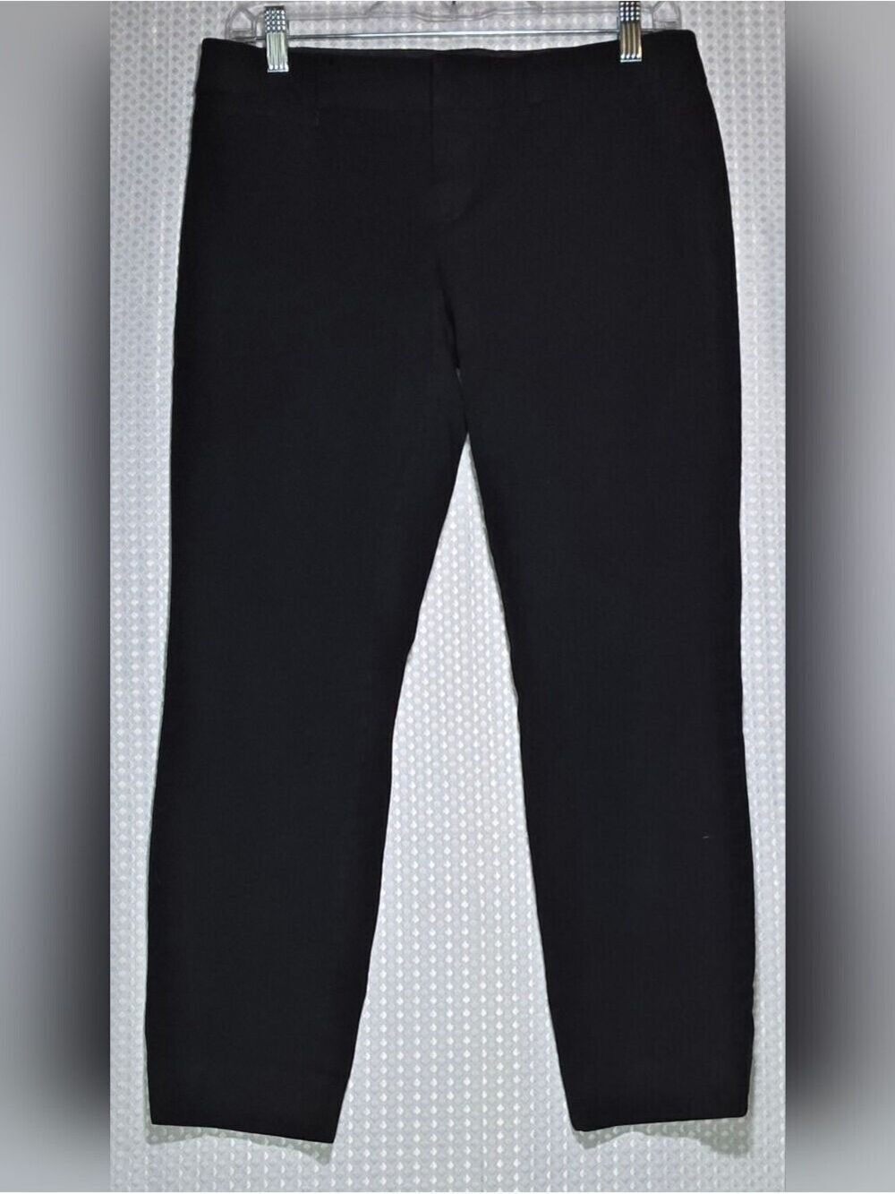 Banana Republic Sloan Fit Black Ankle Pants Size 6 Career Workwear - Picture 11 of 11